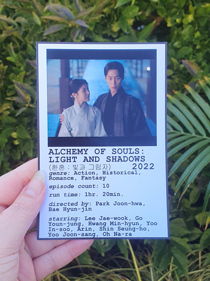 Alchemy of Souls: Light and Shadow Polaroid Print