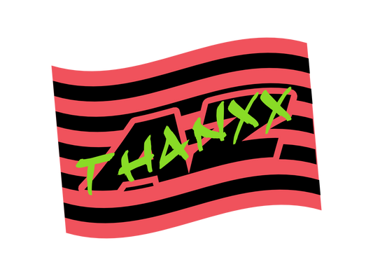 ATEEZ Thanxx Flag Sticker