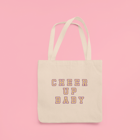 Cheer Up Baby TWICE Tote Bag