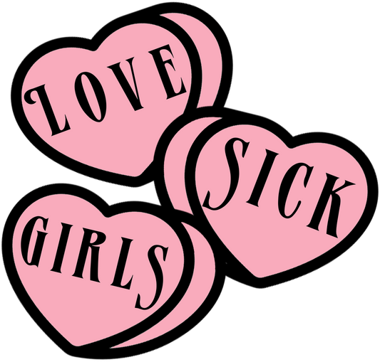 Lovesick Girls Sticker