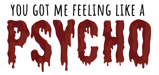 Psycho Red Velvet Sticker