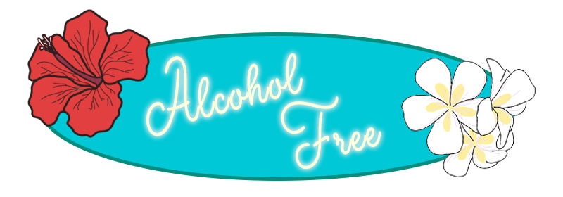 Alcohol Free Sign Sticker