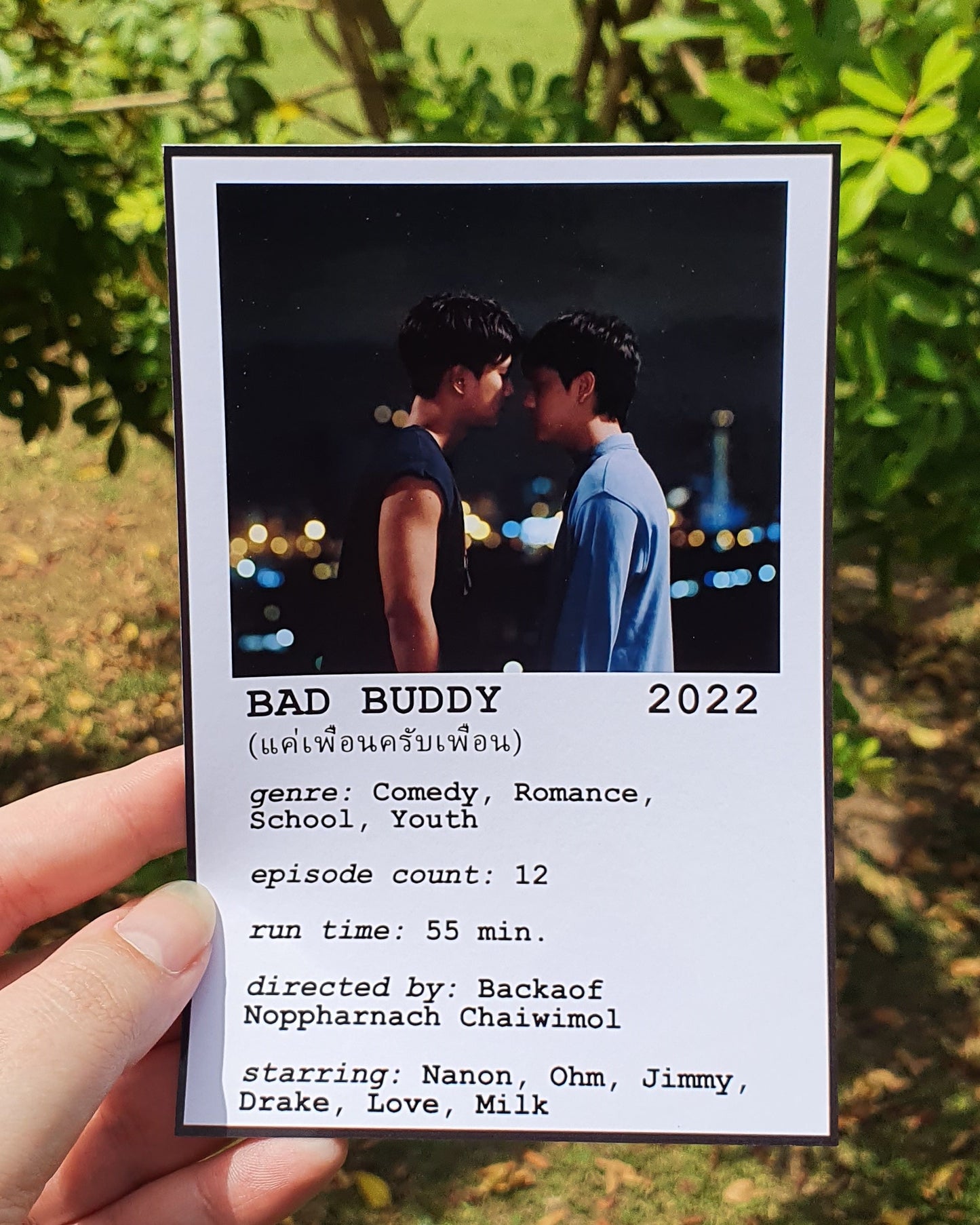 Bad Buddy Polaroid Print