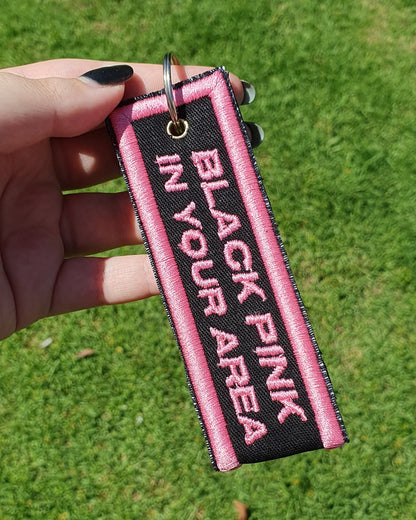 BLACKPINK Embroidered Keychain