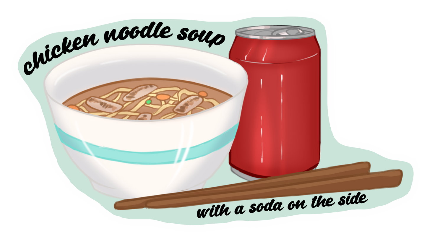 Chicken Noodle Soup Sticker